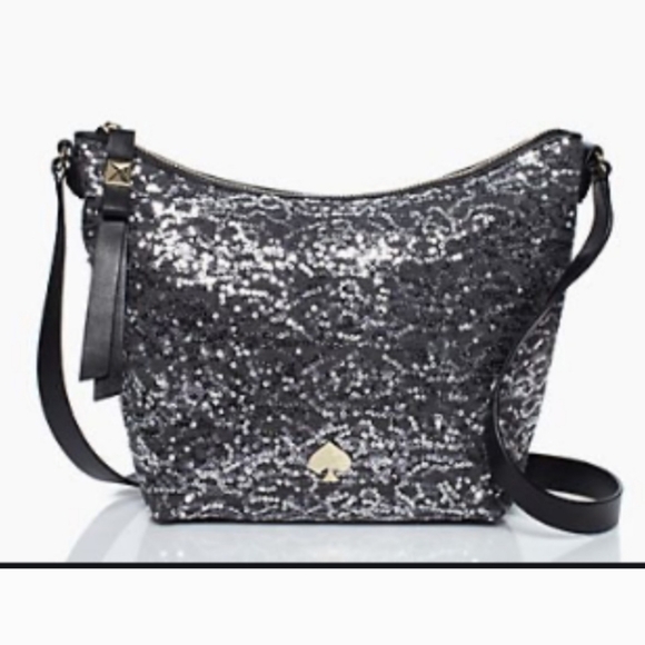 NFS✨️NWT✨️RARE Kate Spade Limited Edition Story Book Lined Vivienne Glitter Bag - Picture 16 of 16